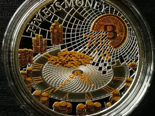 Mønten  «TIME IS MONEY – BITCOIN»  