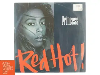 Lp plade prinses redhot fra Stereo (str. 31 x 31 cm)