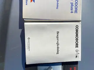 Comodore C16 og 64 manualer