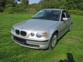  2001 BMW 316TI COMPAC KUN KØRT 49.000 KM.