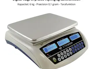 Elektronisk præcisions vægt – My Weigh CTS 6000