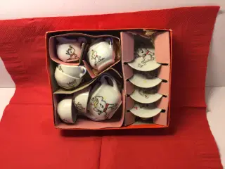 Porcelæns the stel - til dukkehus