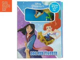 Disney prinsesser bog med figurer fra Disney (str. 20,5x16 cm)