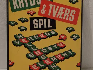 Tekno kryds og tværs spil fra ca. 1970. Komplet