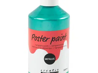 Temperamaling Metallic, grøn, 300ml/ 1 pk.