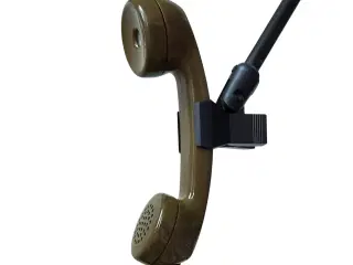 Retro telefon mikrofon (Mørk grøn)