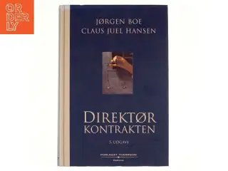Direktørkontrakten : rettigheder, pligter, ansvar (Bog)