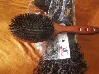 Extensions, færdig micro braids.