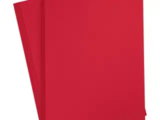 Karton, A4, ark 210x297 mm, 180 g, julerød, 20ark/ 1 pk.