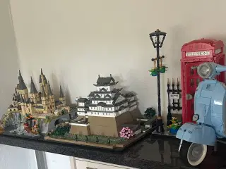 Samlet Lego star wars, scooter, harry potter