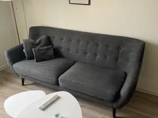 Lounge sofa i ancit grå