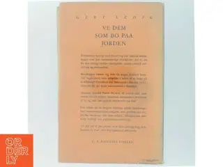 Ve dem som bo på jorden af Gert Ledig (Bog)