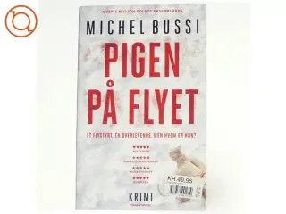 Pigen på flyet af Michel Bussi (Bog)