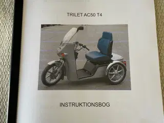 Trilet Handicap knallert Instruktions bog