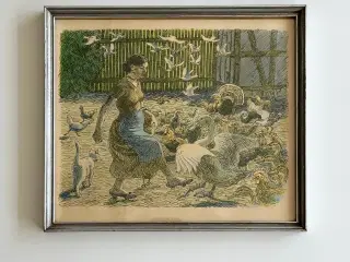 Johannes Larsen, bondepige