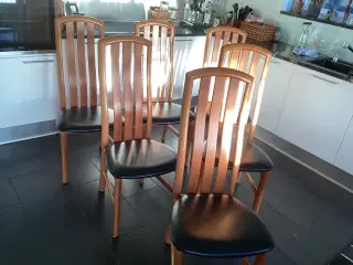 Skovby spisestuestole i kirsebær