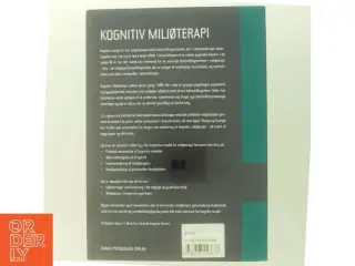 Kognitiv Miljøterapi Bog fra Dansk Psykologisk Forlag