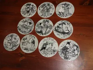 Bjørn Wiinblad. Måneds-platter