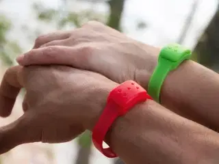 Antimyg-armbånd med citron Antimosquitos Grøn