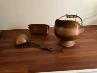 3 kobberting sælges