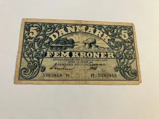 5 Kroner 1942 Danmark