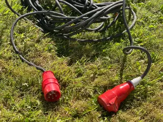 400 V Forlænger kabel incl stik 20 m