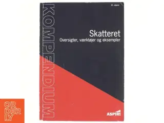 Kompendium i skatteret 2019 af Peter Wedel Ranch Krarup (Bog)