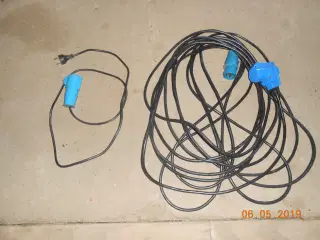 Forlænger kabel 3x1,5