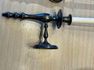 Retro messing væg lysestager 