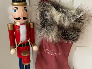 Julesokker med navn julesokker med pels