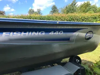 Alu jolle/Linder med motor