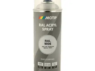 Motip Ral 9006 slik gloss silver