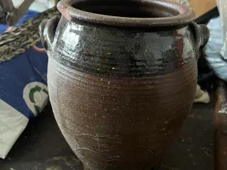 Fransk vintage Confit vase 