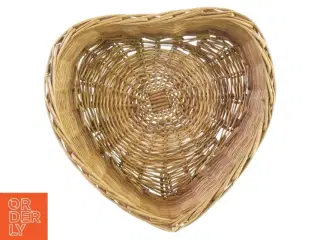 Hjerte Flet kurv (str. 26 x 10 cm)