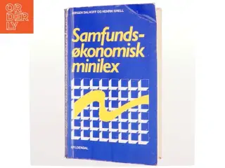 Samfundsøkonomisk minilex