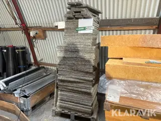 Træbeton Troldtekt afskær 45 styk i samme størrelse