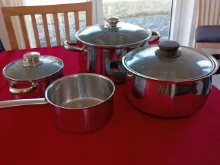 Grydesæt fra Stainless Steel 