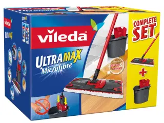 Gulvmoppe sæt Vileda Ultramax – moppe + spand
