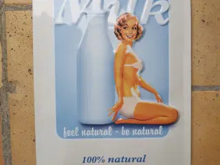 Milk Feel Natural Be Natural 100% natural Skilt 10