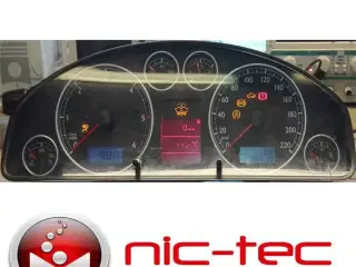 Reparation af speedometer og kombiinstrument til VW Carvelle , Transporter & Multivan