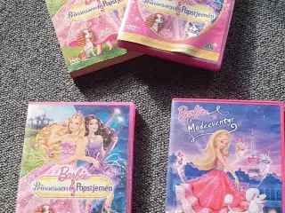 Barbie dvd film,  Barbie klassiker  og andre  film