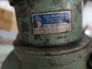 Bordfræser med fremløb fra ELU-France