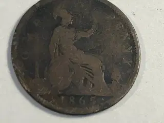 One Penny 1865 England