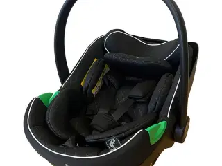 Welldon WD033 autostol med i-Size base gr. 0+ sort stof