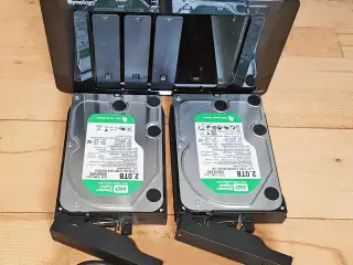Synology DS1010+ med 4 TB 