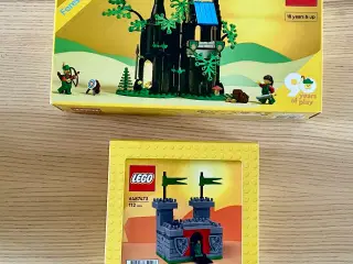 Lego Forest Hideout og Castle  plomberet æsker