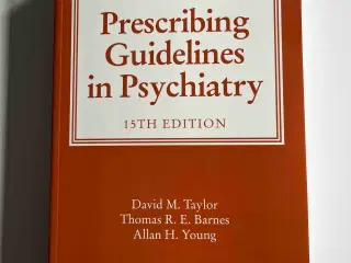 The Maudsley Prescribing Guidelines in Psychiatry 