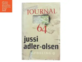 Journal 64 af Jussi Adler-Olsen (Bog)