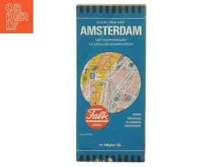 Gamle bykort over Amsterdam (str. Ikke angivet)