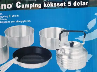 Camping køkkensæt